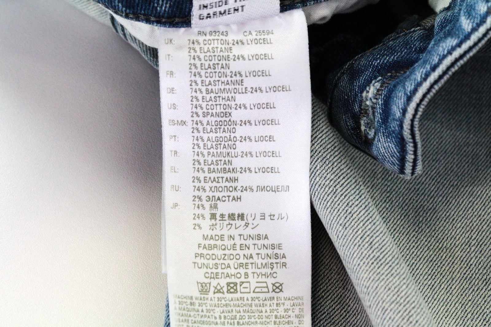 DIESEL D-Bazer 081AP vyriški džinsai W28/L32 šviesiai mėlyni, tamprūs, siaurėjantys, miesto stiliaus 