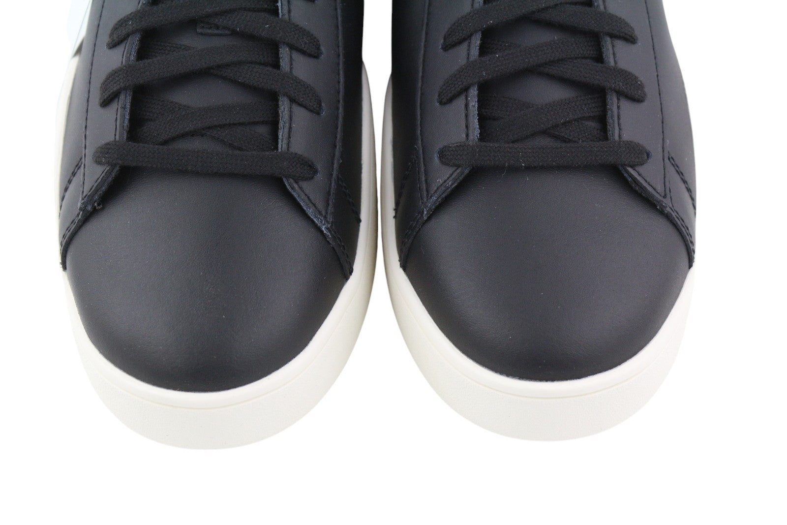 DIESEL S-Clever žemi nėrinių vyriški sportbačiai, 44.5 dydis, juodos odos, migdolų nosis, rekomenduojama kaina – 120 € 