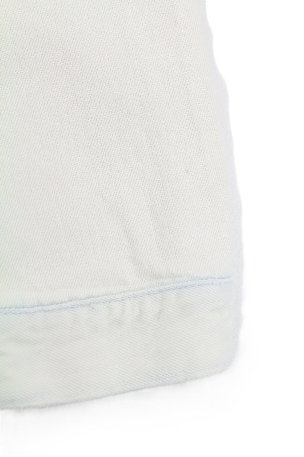 NUDIE JEANS Terry Men Jacket M Extreme Bleach Light Buttoned Spread Logo Pockets