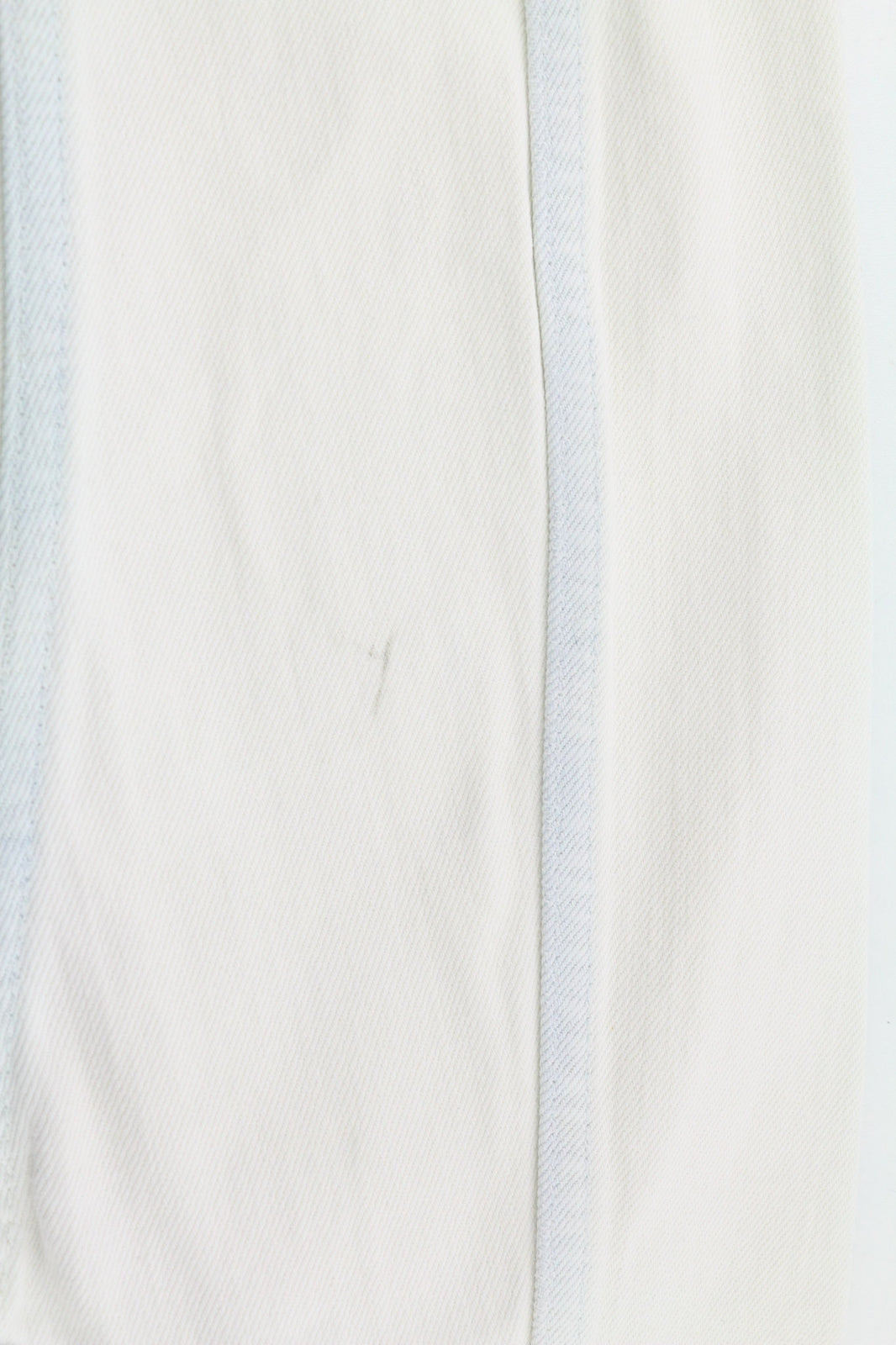 NUDIE JEANS Terry Men Jacket M Extreme Bleach Light Buttoned Spread Logo Pockets