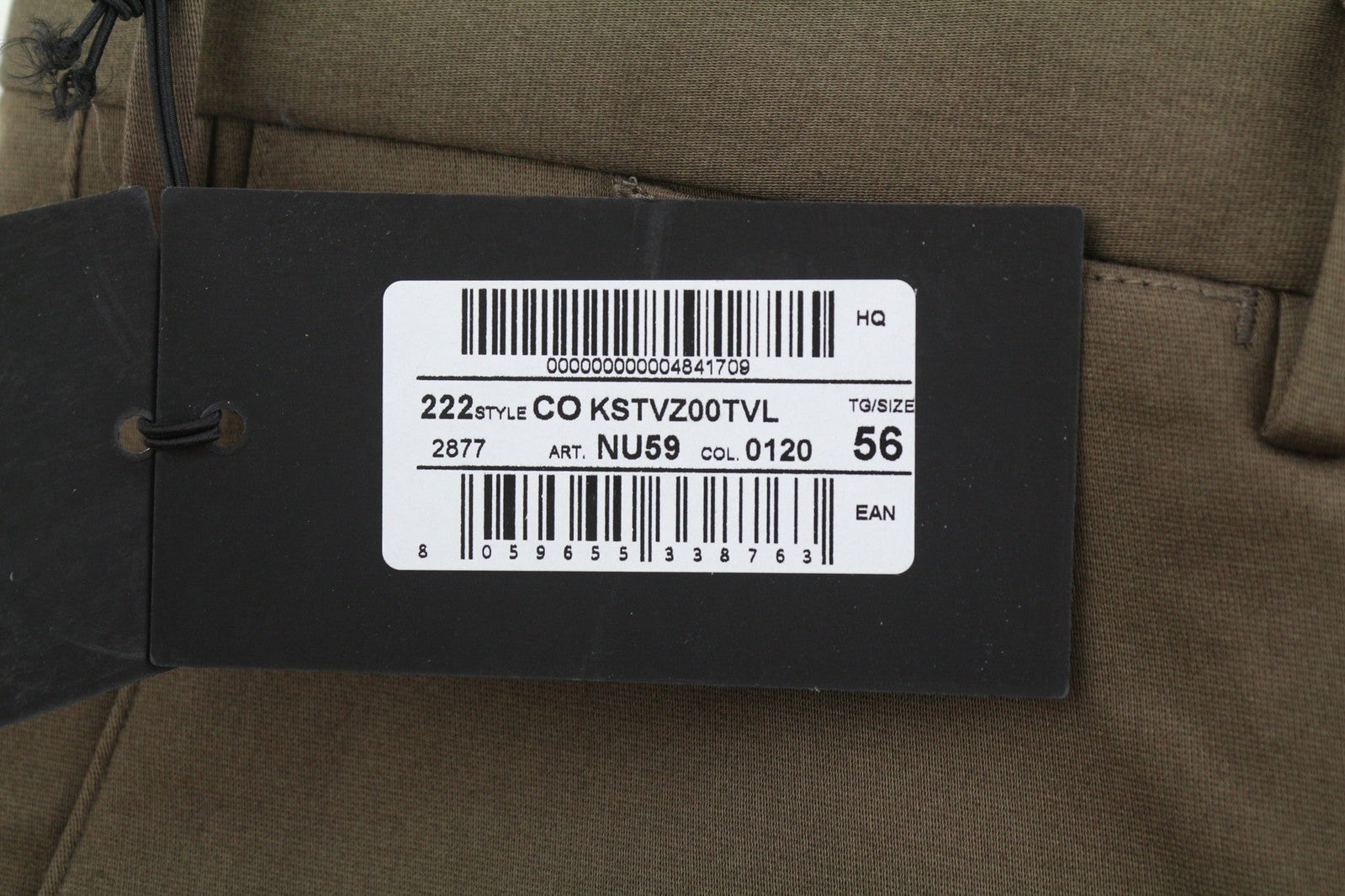 PT TORINO aptemptos vyriškos kelnės, 56 vnt., rudos, su užtrauktukais ir kišenėmis, laisvalaikio chino drobė 