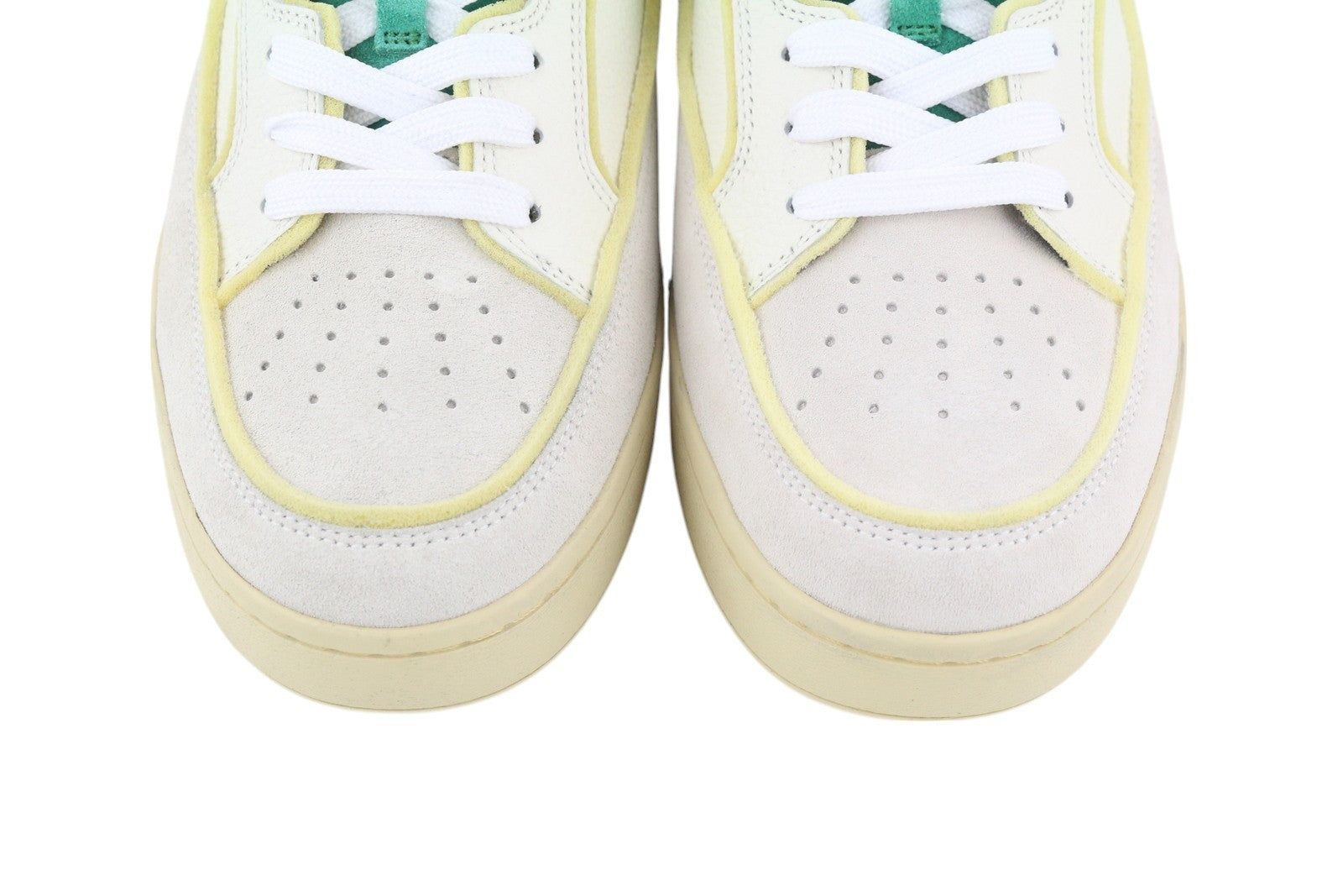 DIESEL S-Sinna žemakulniai vyriški sportbačiai, EU42, balti, odiniai, su raišteliais, žemakulniai su logotipu, RRP 160 € 