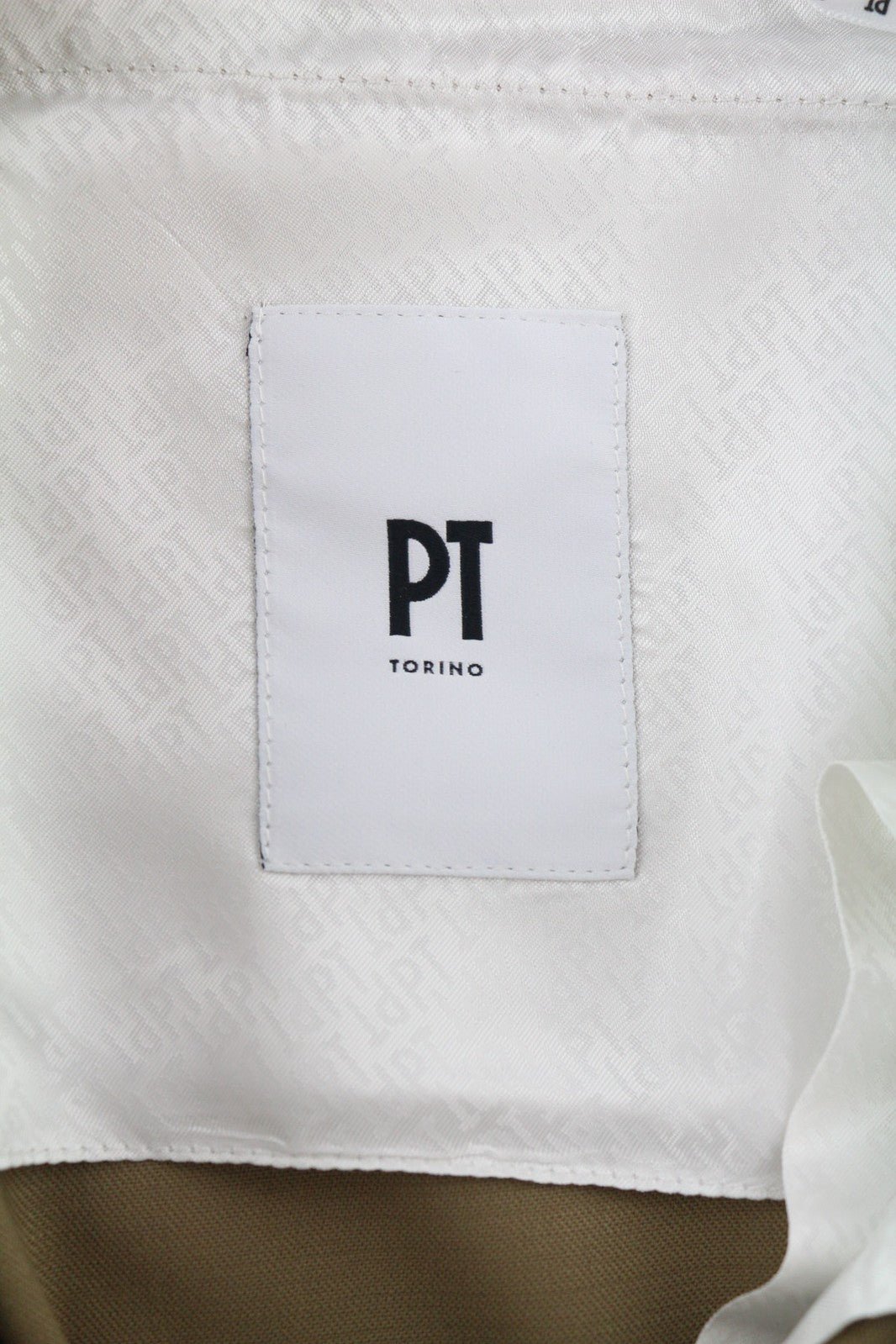 PT TORINO Omega vyriškos kelnės 50 rudos vilnos mišinio su elastingu raišteliu juosmens plonos 