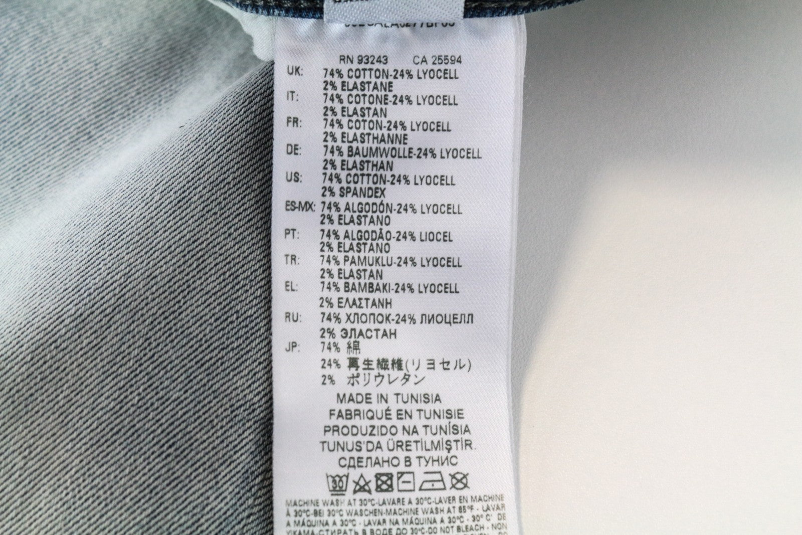 DIESEL D-Bazer 081AP vyriški džinsai W29/L32 šviesiai mėlyni, siaurėjantys, tamprūs medvilniniai džinsai 