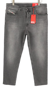 DIESEL 2005 D-Fining 09D50 vyriški džinsai, W34/L32, įprasto kirpimo, su sagomis, pilki. 