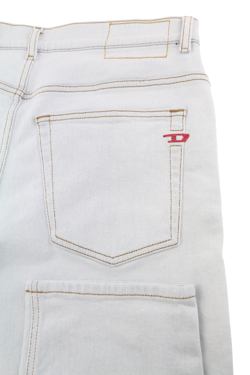 DIESEL 2005 D-Fining 09C06 vyriški džinsai W36/L34 įprasto kirpimo, siaurėjančiomis klešnėmis, vidutinio juosmens aukštyje 