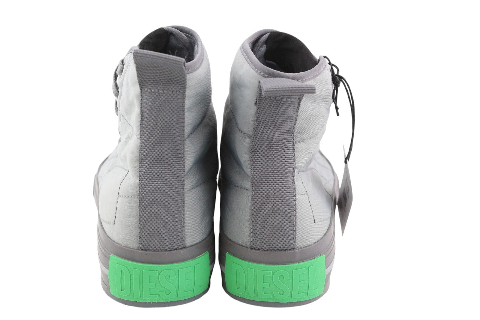 DIESEL S-Muji MC vyriški sportbačiai, pilki, aukšti, suvarstomi, migdolų spalvos, 44.5 dydis, RRP180