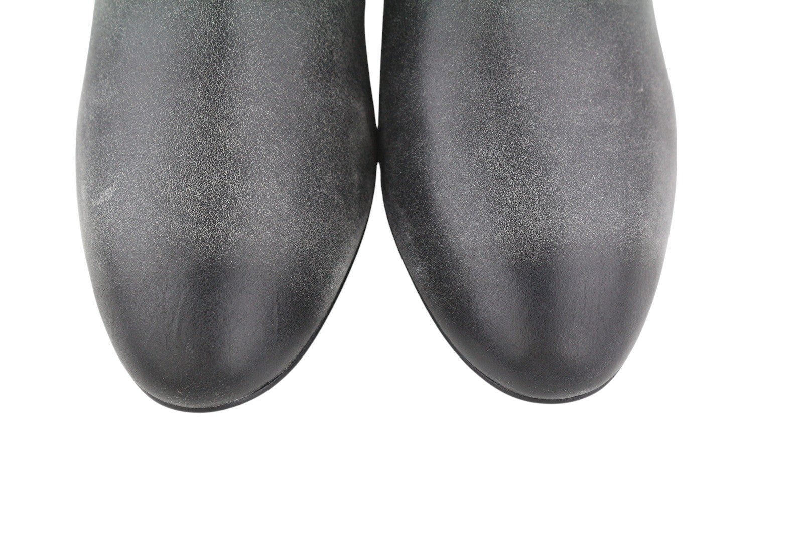 DIESEL D-Texanne CH moteriški aulinukai, pilki juodi, odiniai, kubietiško stiliaus, su kulnu, EU39, RRP 295 € 