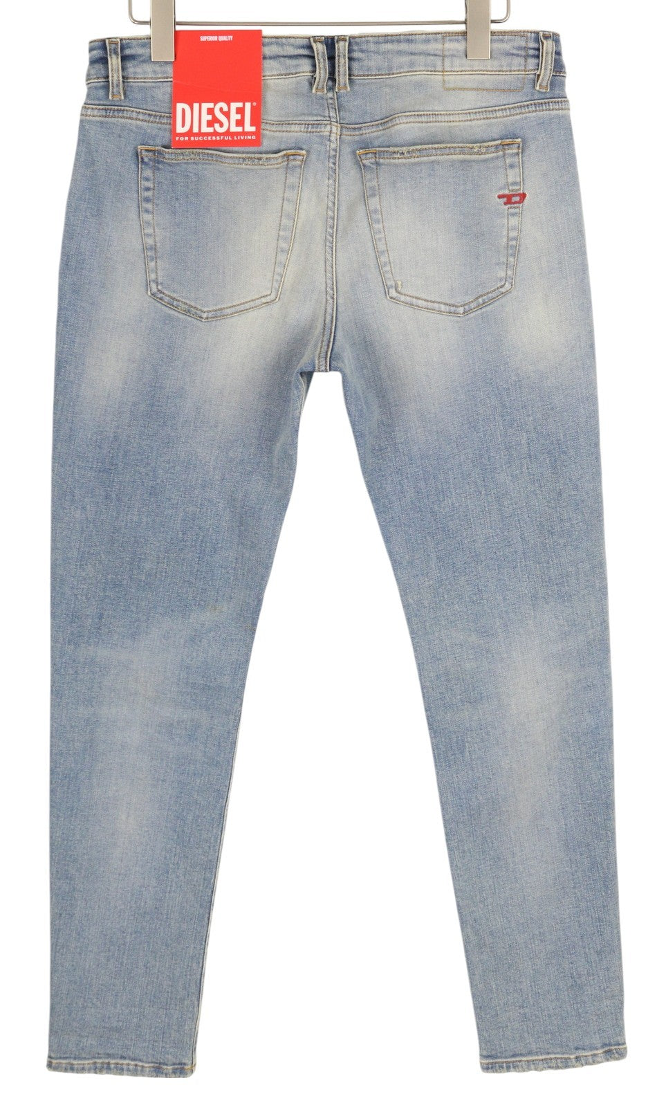 DIESEL 1979 Sleenker E9C01 vyriški džinsai W34/L30 Skinny Distress Blue RMK 275 € 