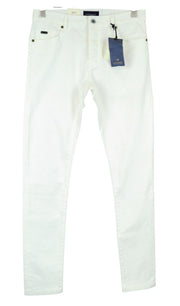SCOTCH &amp; SODA Pike džinsai W30 L32 balti medvilniniai aptempti vyriški tamprūs džinsai 
