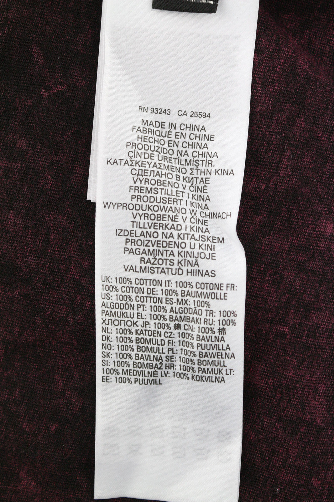 DIESEL T-Reg-E4 moteriški marškinėliai L dydžio bordo spalvos su trumpomis rankovėmis, apvalia apykakle, skalbti. RMK 125 €.