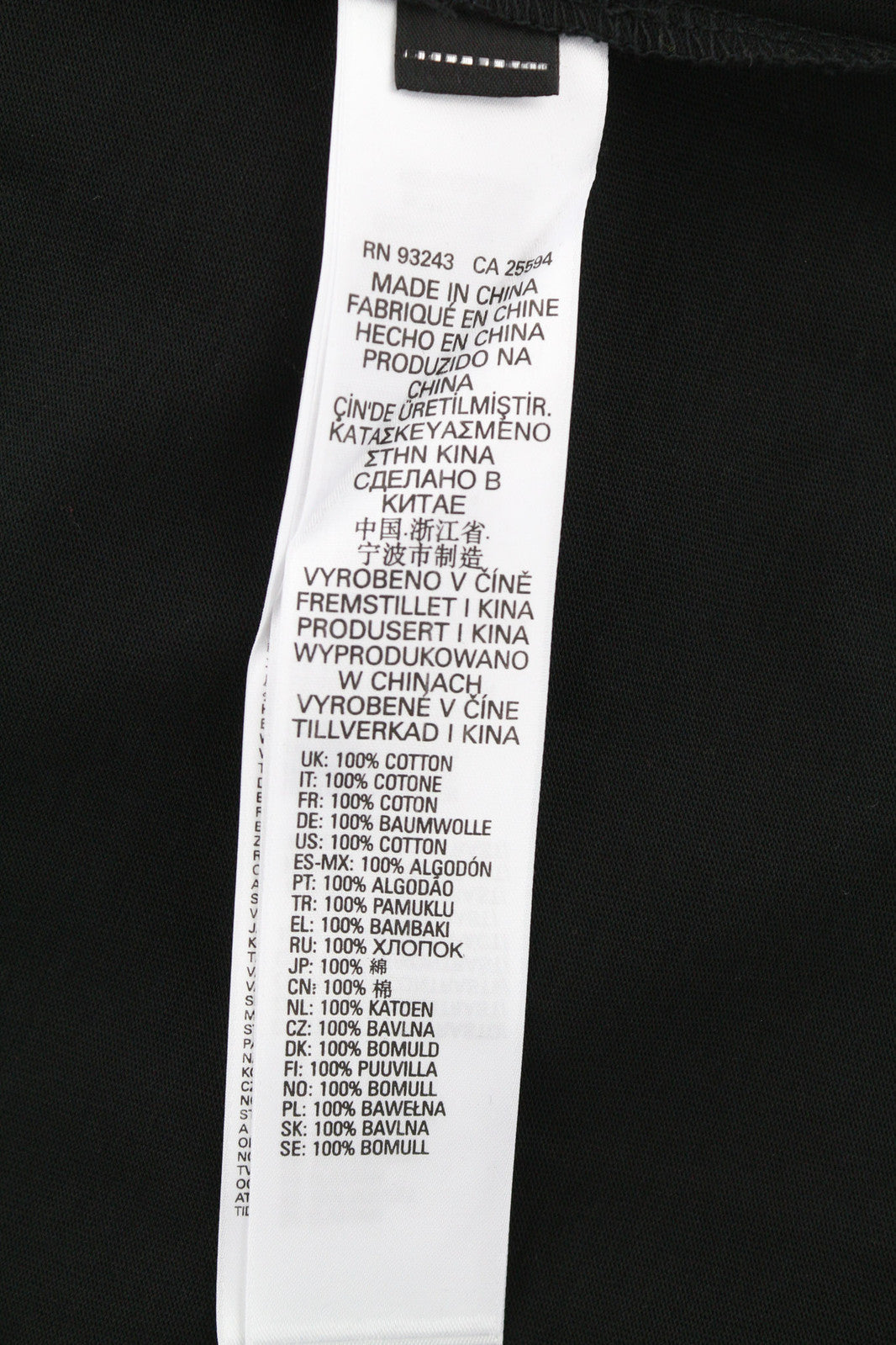 DIESEL T-Delphivy-Slits Men T-Shirt S Black Oversized V-Neck RRP€100