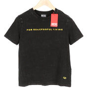 DIESEL T-Reg-E4 moteriški marškinėliai M, juodi, trumpomis rankovėmis, apvalia apykakle, skalbti. Rekomenduojama kaina – 125 €.