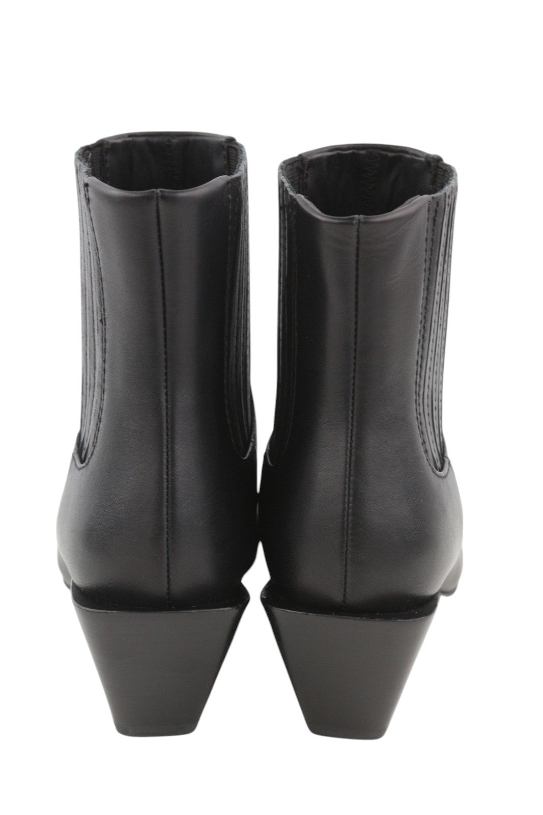 DIESEL D-Texanne CH moteriški aulinukai, 38 dydis, juodos odos, migdolų spalvos, palaidinė iki kulkšnies. Rekomenduojama kaina – 290 €. 