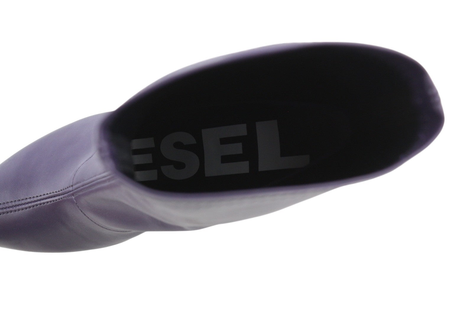 DIESEL D-Yucca AB moteriški aukštakulniai, 39 €, violetinė danga, su plonu kulnu, RRP 300 € 