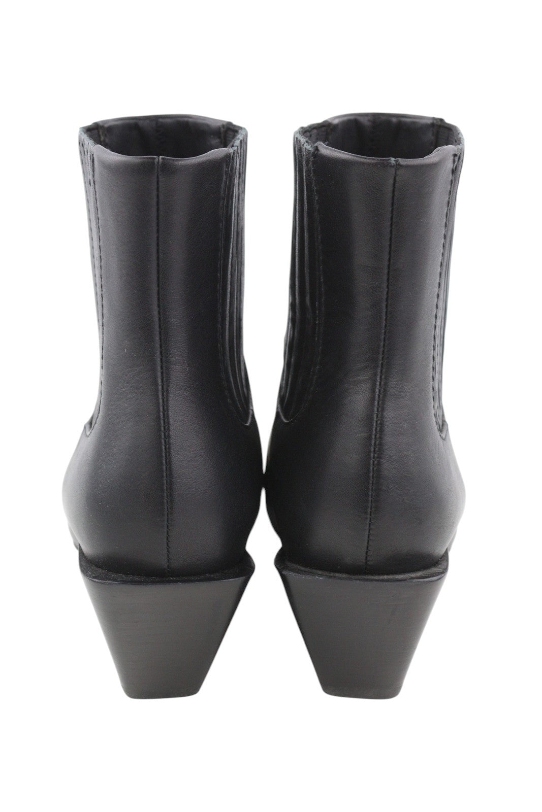 DIESEL D-Texanne CH moteriški aulinukai, 39 dydis, juodos odos, migdolų spalvos, palaidinė su kulkšnimis, rekomenduojama kaina – 290 € 