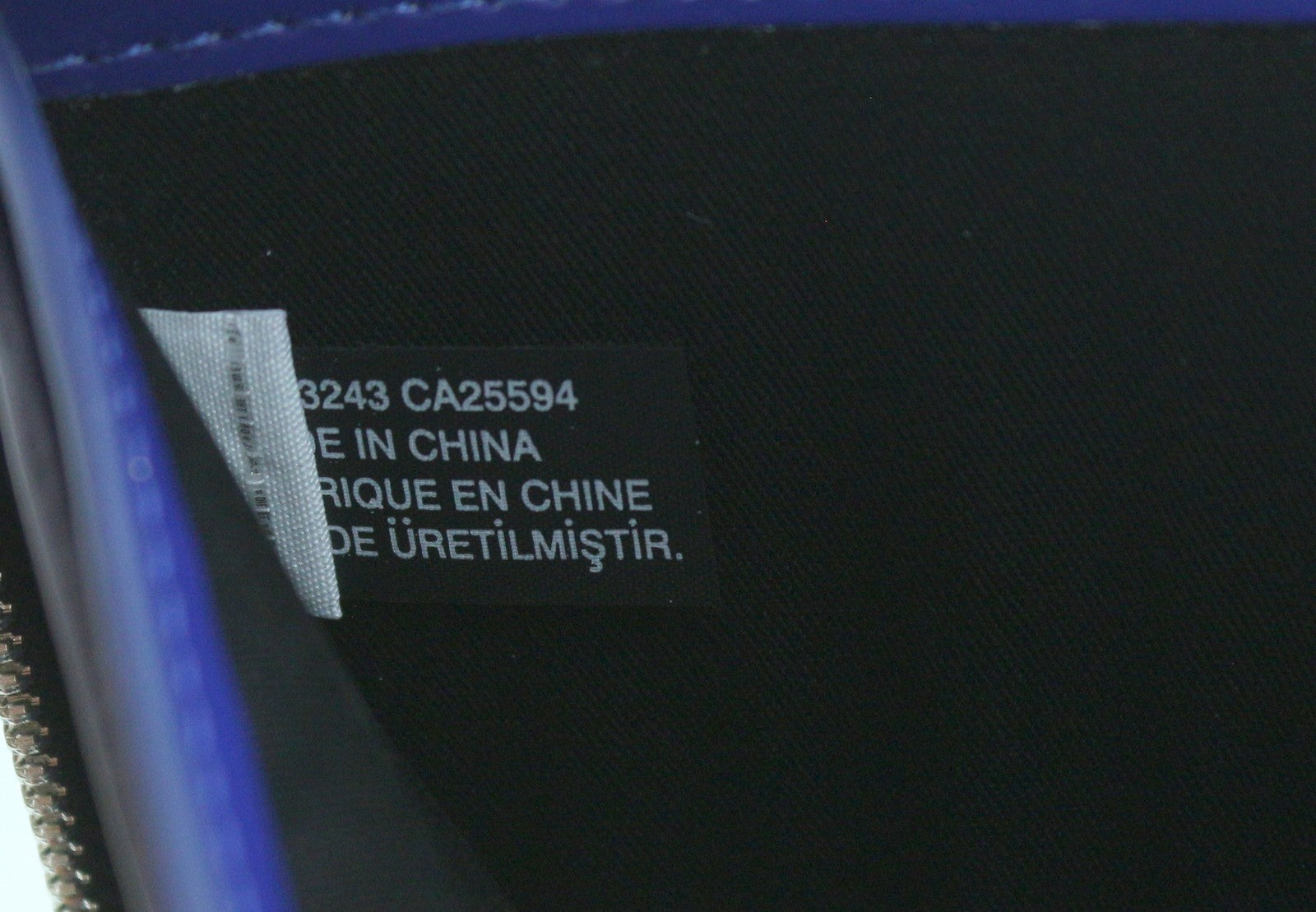 DIESEL Jadda moteriška piniginė OS tamsiai violetinė karvės odos apvalus užtrauktukas violetinė RRP 160 € 