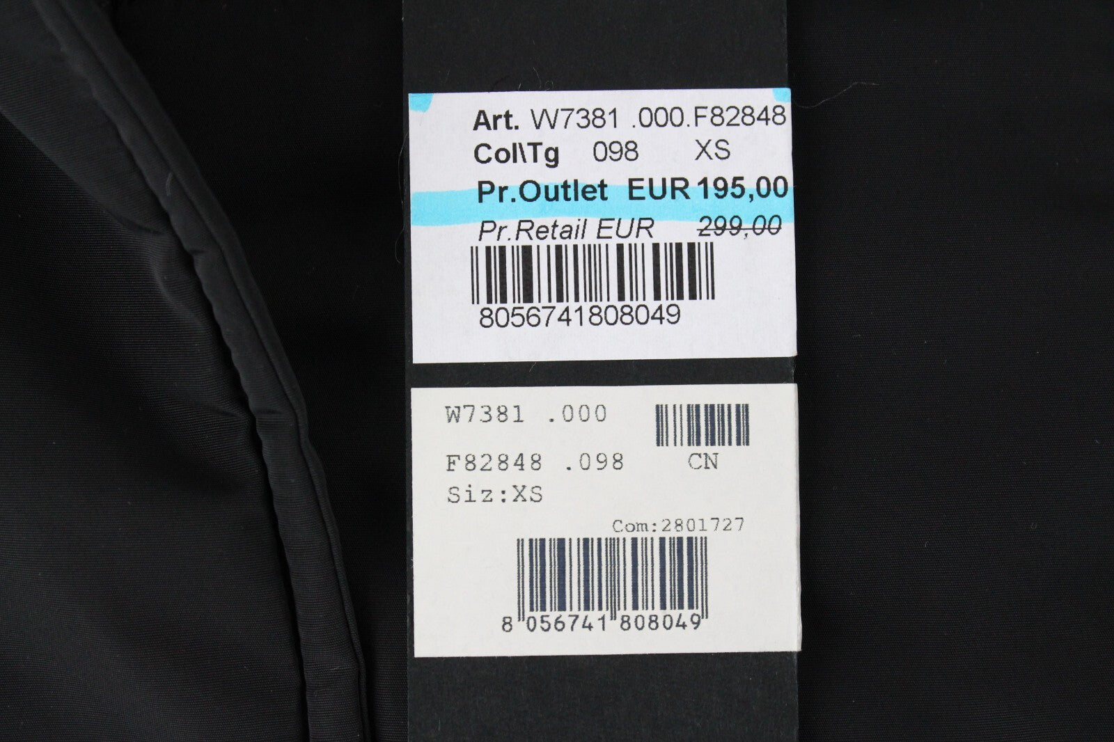 REPLAY moteriška XS dydžio juoda striukė parka su dirbtinio kailio pamušalu, paminkštinta ilga su kapišonu 