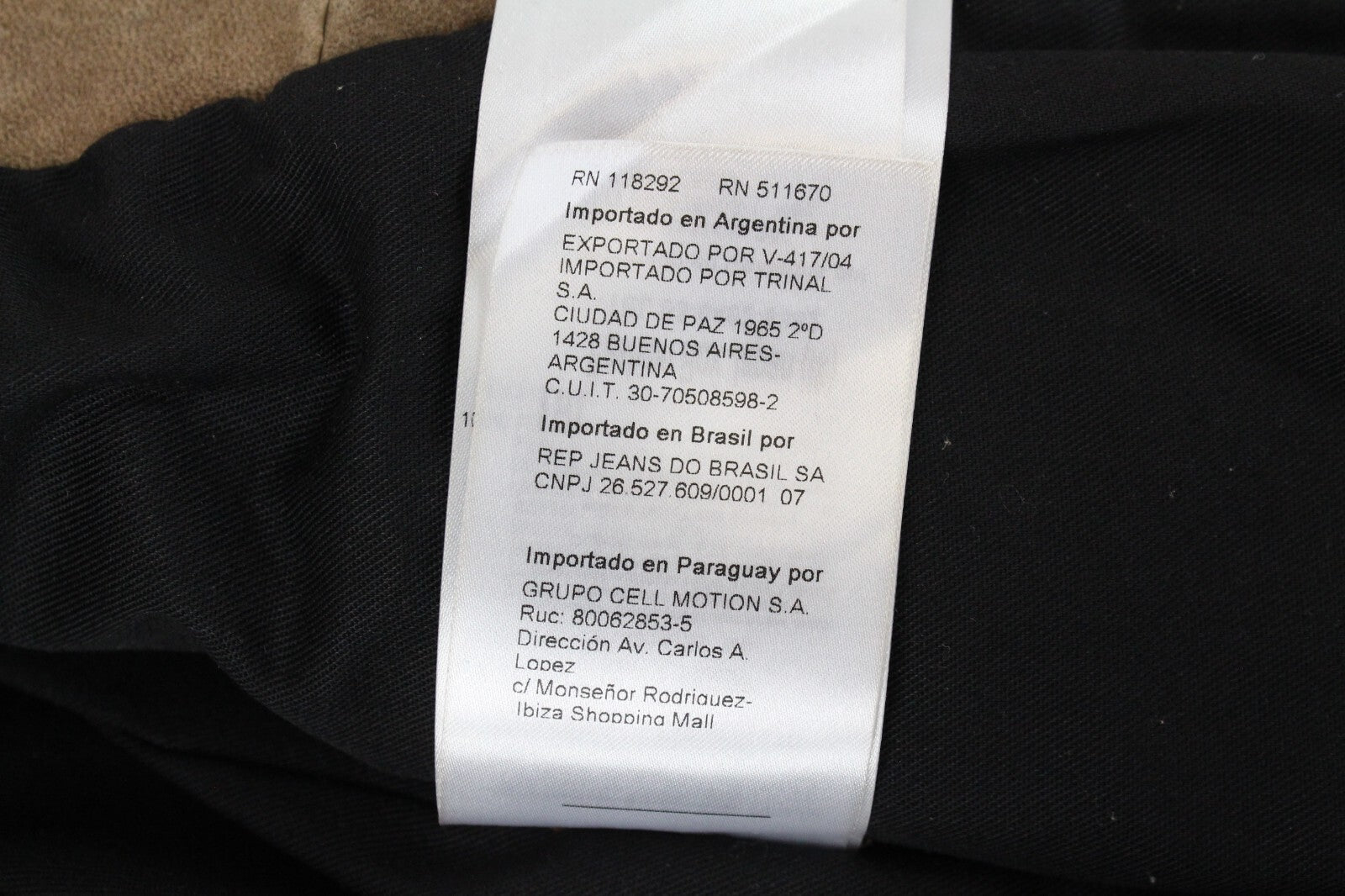 REPLAY Womens XS Brown Suede Lambskin Jacket Long Sleeve Zipped Lined