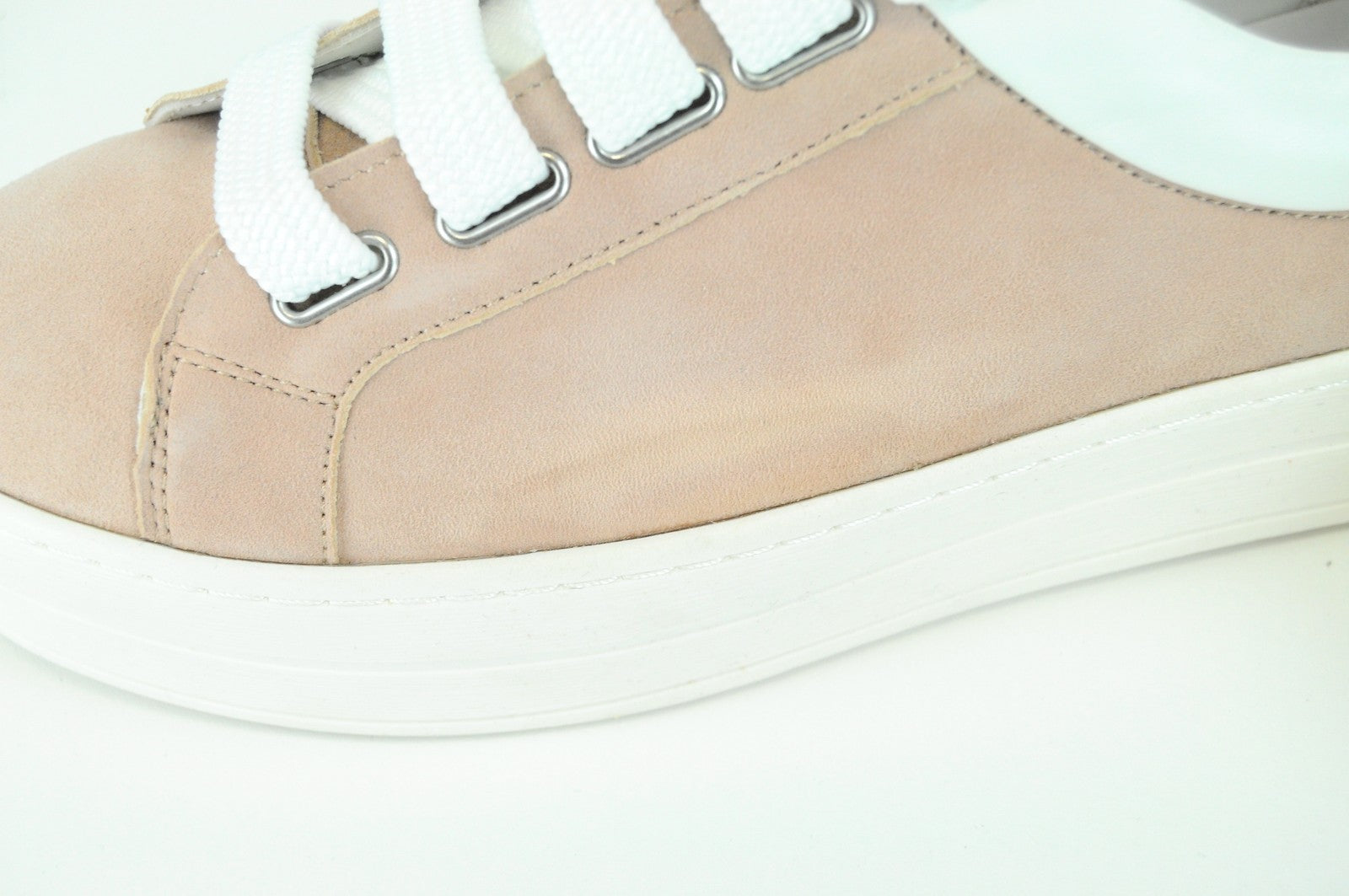 REPLAY moteriški rožiniai zomšiniai sportbačiai, 39 dydis, laisvalaikio bateliai su raišteliais 