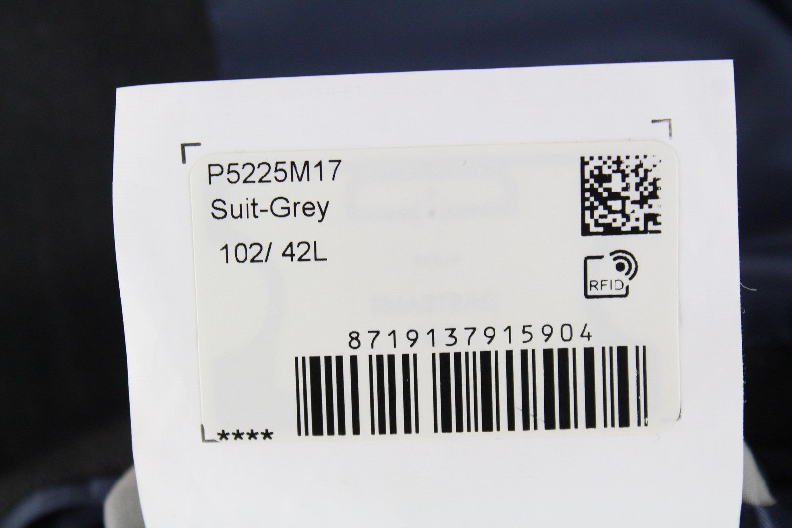 „SUITSUPPLY Napoli“ vyriškas švarkas UK42L „Super 110s“ pilkas vilnonis vieneilis švarkas 