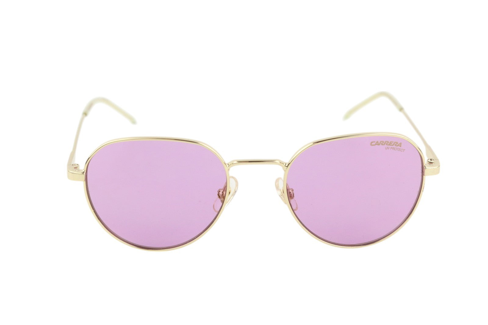 CARRERA S9E13 moteriški akiniai nuo saulės su auksiniais atspalviais, rožinės spalvos rėmeliu, apsauga nuo UV spindulių, 2015T/S 