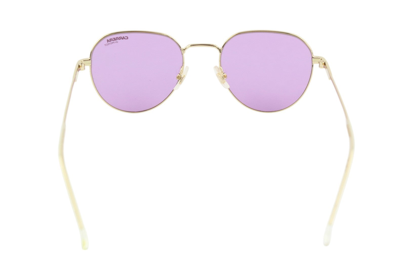 CARRERA S9E13 moteriški akiniai nuo saulės su auksiniais atspalviais, rožinės spalvos rėmeliu, apsauga nuo UV spindulių, 2015T/S 