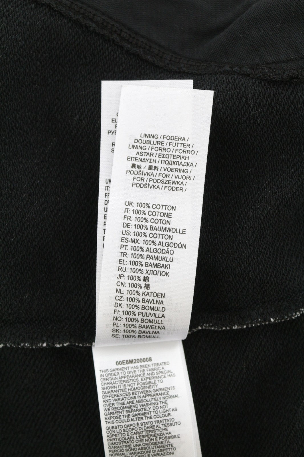 DIESEL S-Nekki vyriškas džemperis su gobtuvu, L dydžio, šviesiai skalbtas, su kengūros kišenėmis, rekomenduojama kaina – 250 € 