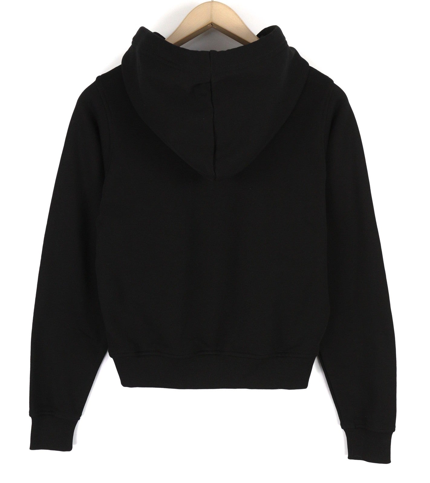 DIESEL F-Reggy-Hood New-Ita moteriškas džemperis su gobtuvu XS, juodas, megztinis ilgomis rankovėmis, rekomenduojama kaina – 135 € 