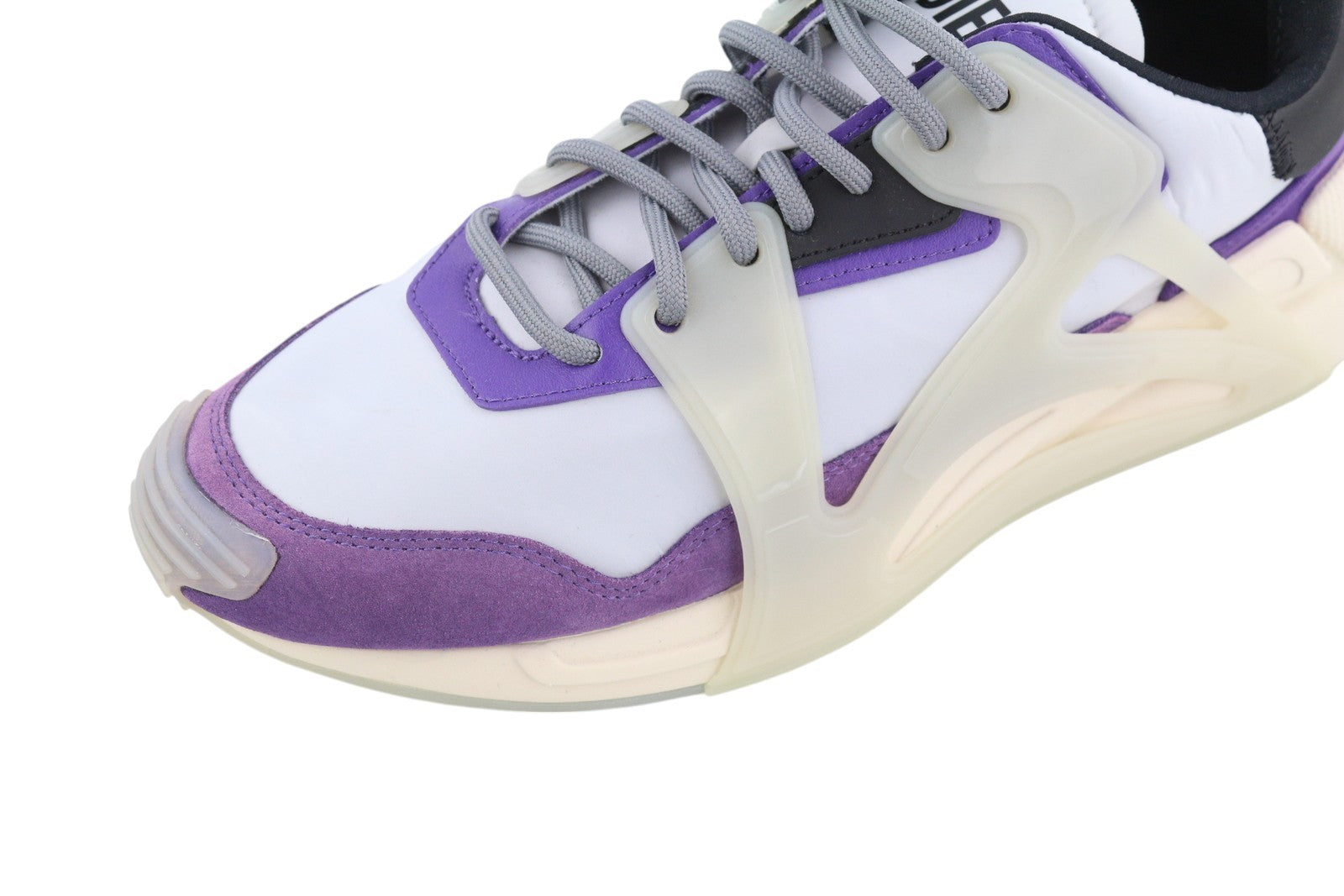 DIESEL S-Serendipity Mask vyriški sportbačiai, pilki, suvarstomi, migdolų spalvos nosimi, RRP 200 € 