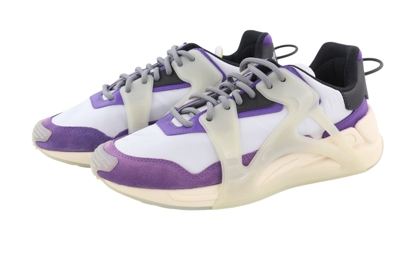 DIESEL S-Serendipity Mask vyriški sportbačiai, pilki, suvarstomi, migdolų spalvos nosimi, RRP 200 € 