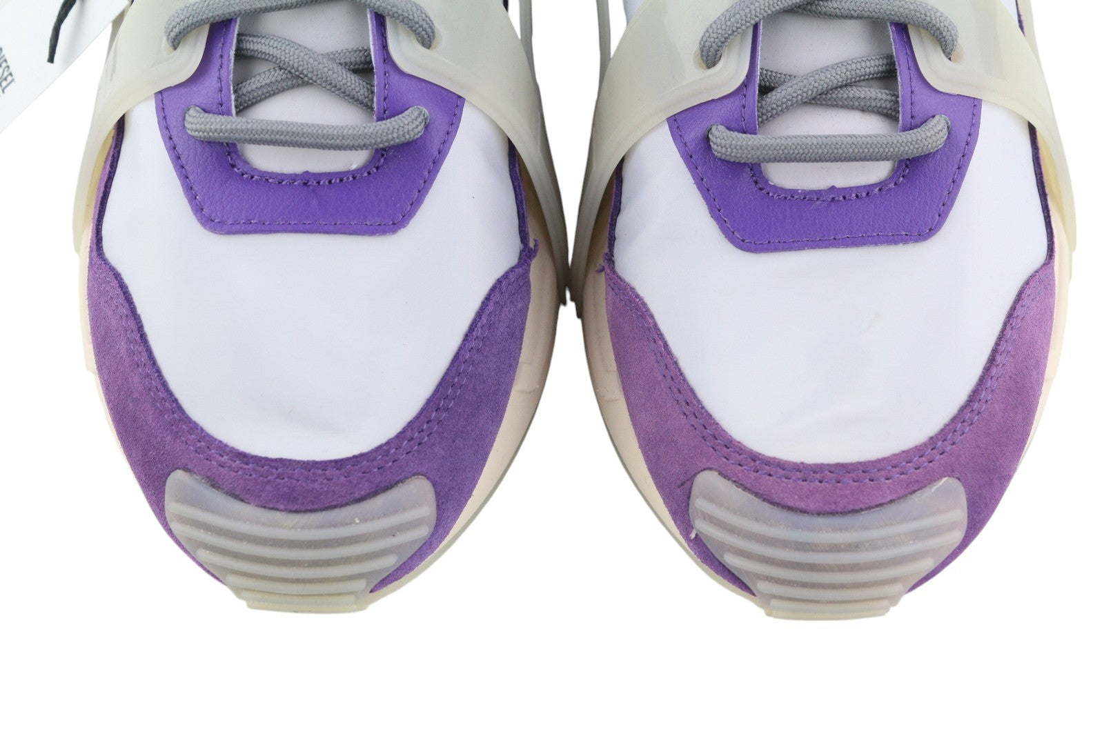 DIESEL S-Serendipity Mask vyriški sportbačiai, pilki, suvarstomi, migdolų spalvos nosimi, RRP 200 € 