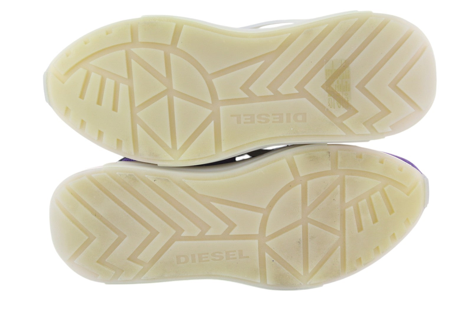 DIESEL S-Serendipity Mask vyriški sportbačiai, pilki, suvarstomi, migdolų spalvos nosimi, RRP 200 € 