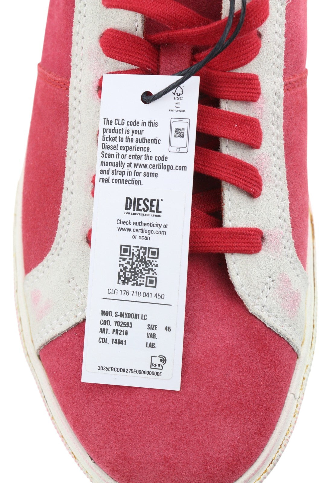 DIESEL S-Mydori LC vyriški sportbačiai, raudoni, zomšiniai, odiniai, migdolų spalvos, žemakulniai, kaina – 200 € 