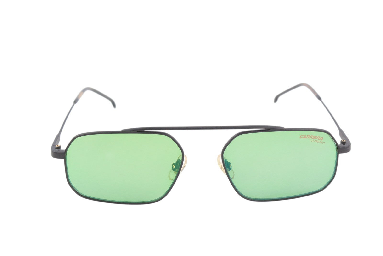 CARRERA 7ZJMT vyriški akiniai nuo saulės su žaliais lęšiais, logotipu ir UV apsauga, unisex 2016T/S