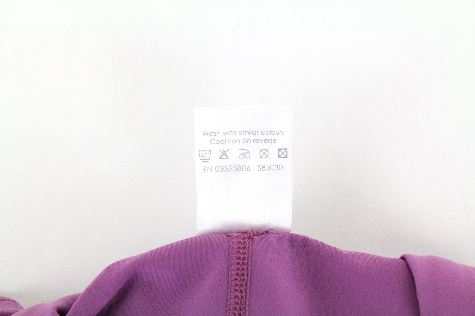 SWEATY BETTY Women's Sport Leggings S Purple Patterned Activewear Gym Pull On