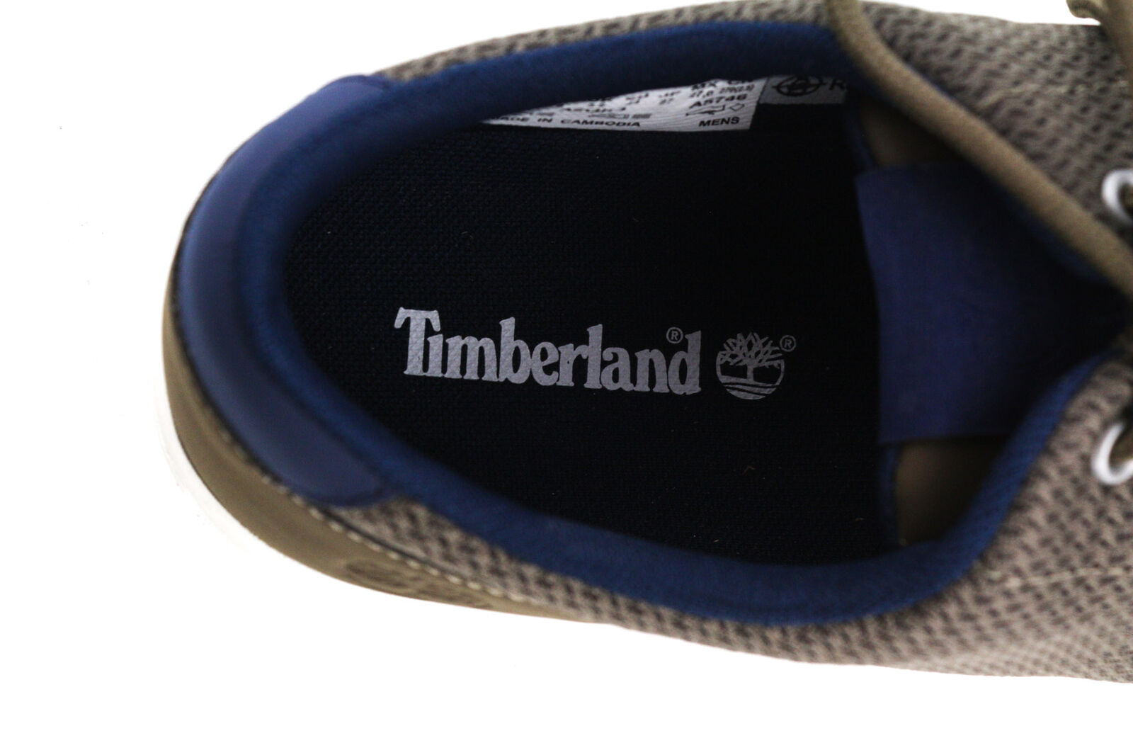 TIMBERLAND A2QK3-A5746 vyriški batai EU42/43 žali odiniai tekstiliniai žemapadžiai laisvalaikio batai 