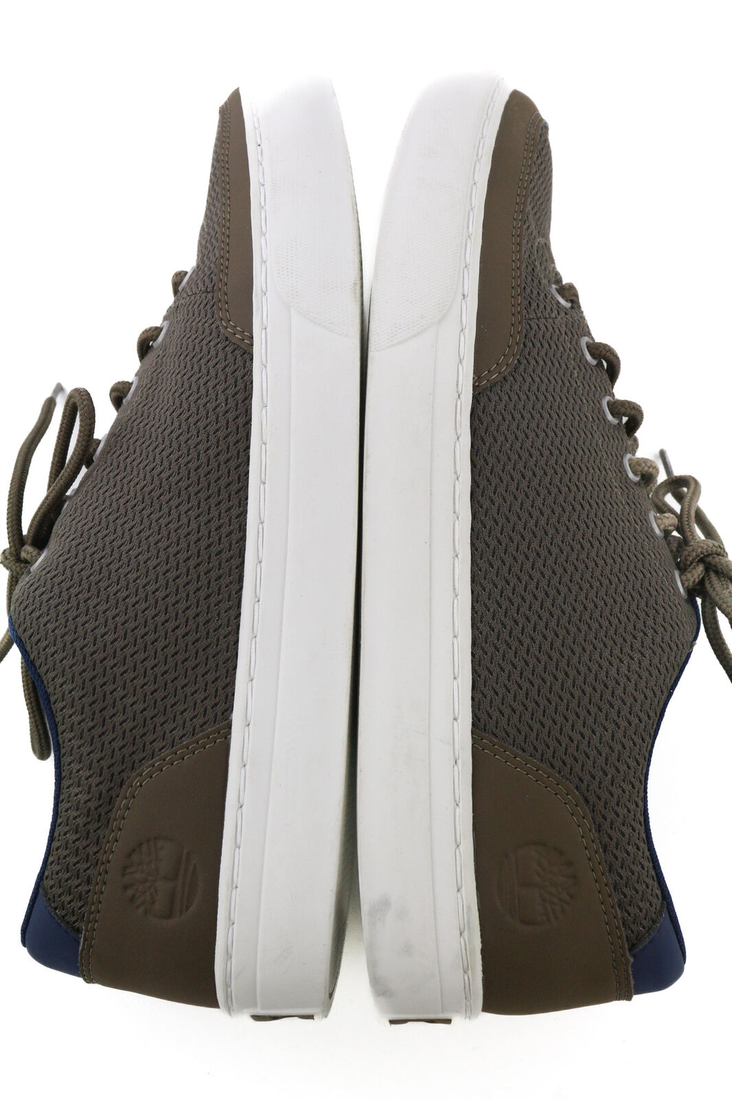 TIMBERLAND A2QK3-A5746 vyriški batai EU42/43 žali odiniai tekstiliniai žemapadžiai laisvalaikio batai 