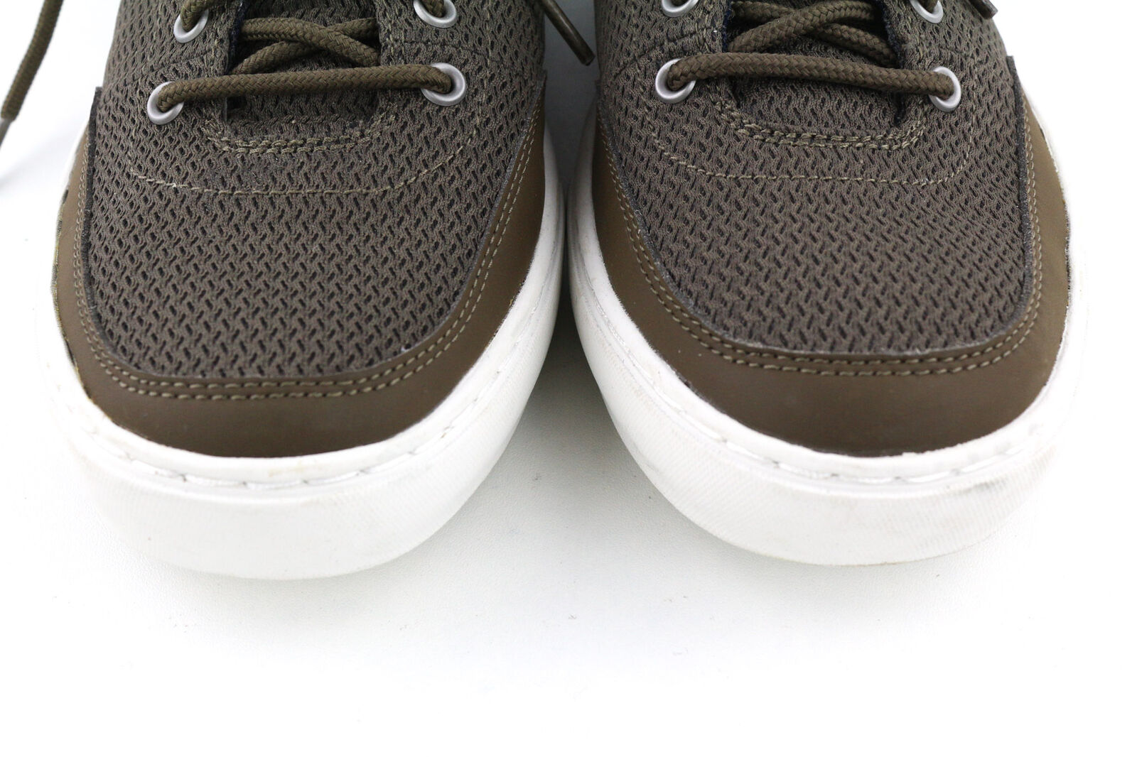 TIMBERLAND A2QK3-A5746 vyriški batai EU42/43 žali odiniai tekstiliniai žemapadžiai laisvalaikio batai 