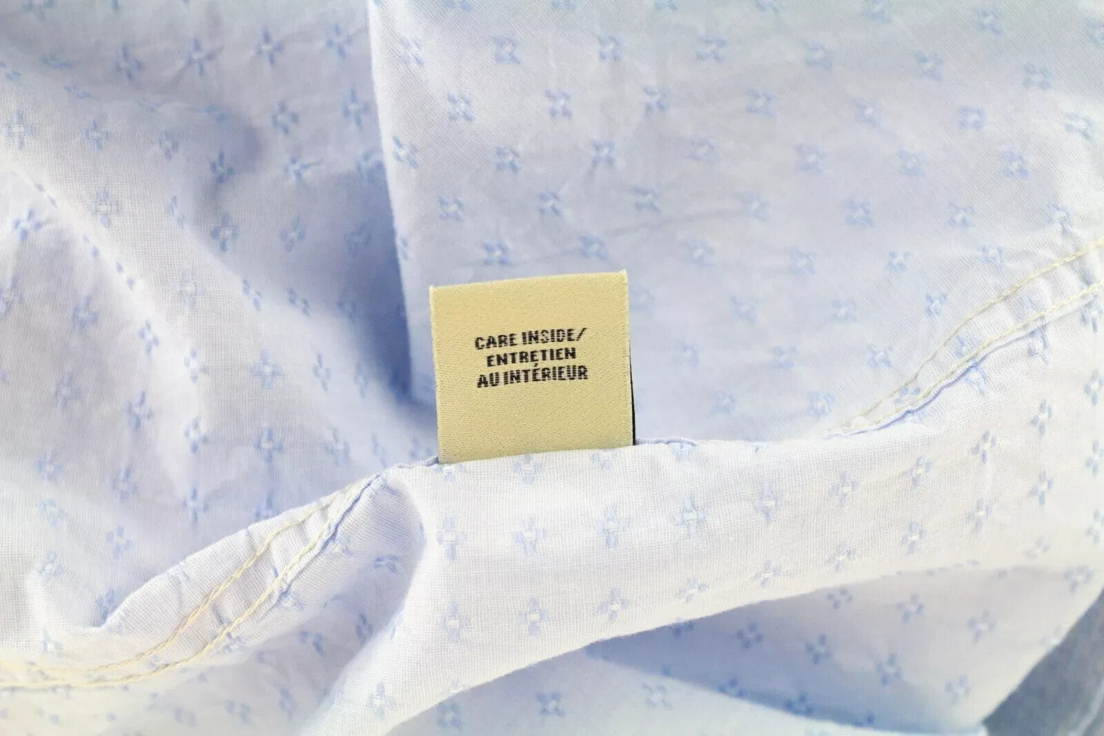 SCOTCH &amp; SODA Ams Couture vyriški marškiniai ~L mėlyni ilgomis rankovėmis su varlyte ir sagomis 