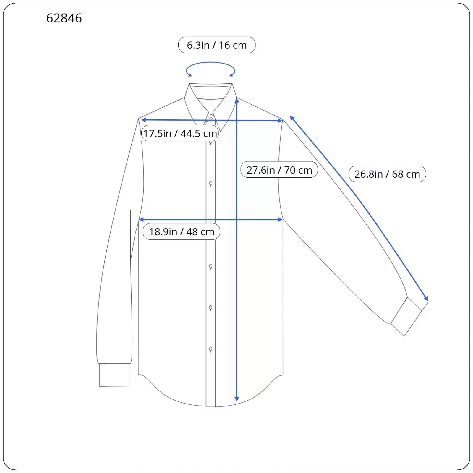 SCOTCH &amp; SODA Ams Couture vyriški marškinėliai, mėlyni, ploni, ilgomis rankovėmis, grynos medvilnės 