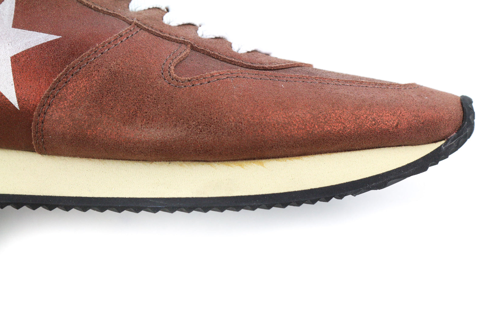 „GOLDEN GOOSE Haus“ vyriški sportbačiai, 39 dydžio, rudi, su raišteliais, žemapadžiai laisvalaikio sportbačiai. 