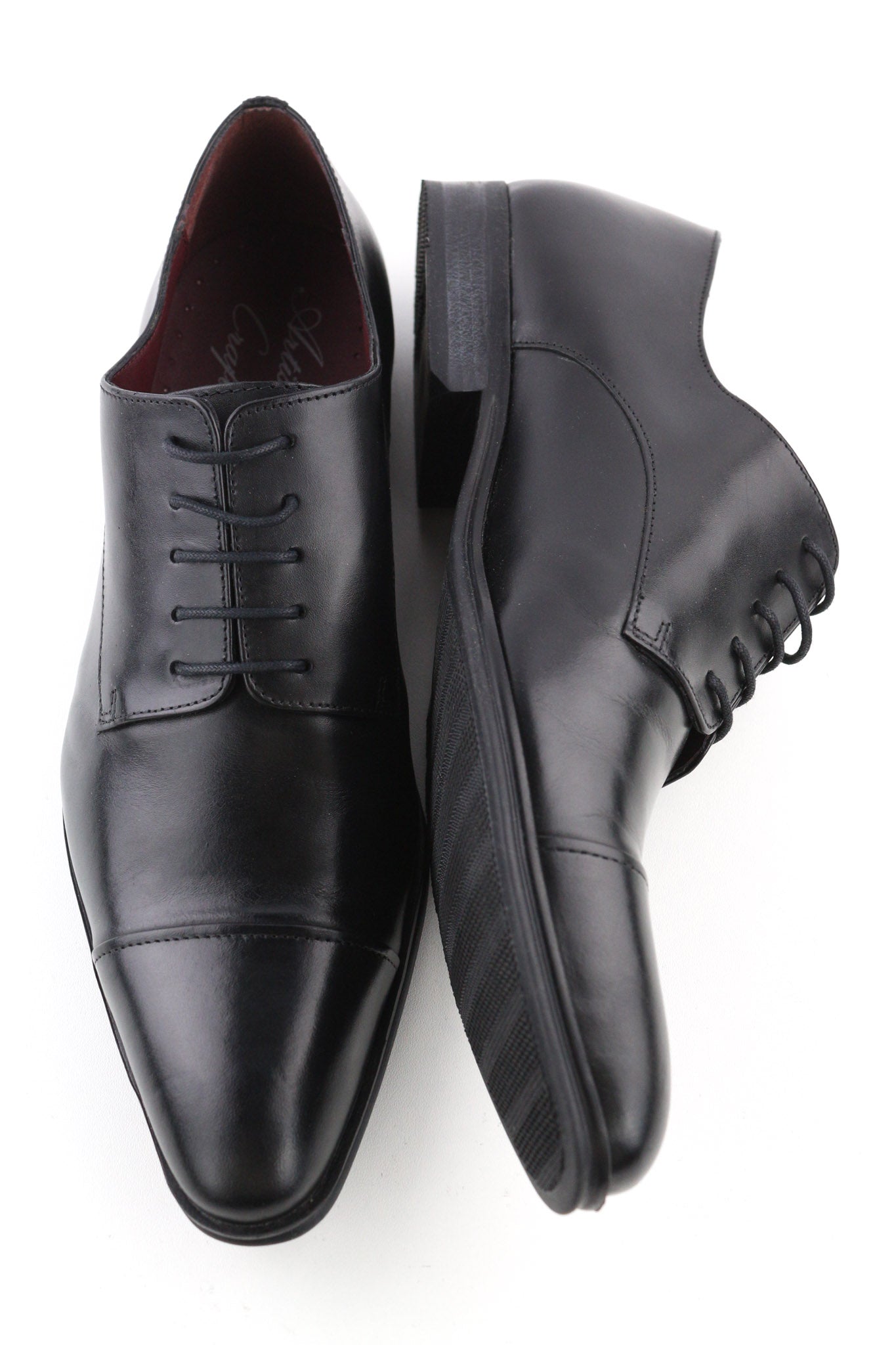 ARTISAN CRAFTED vyriški batai, EU42, juodi, klasikiniai, formalūs, žemo viršutinio sluoksnio, natūrali oda. 