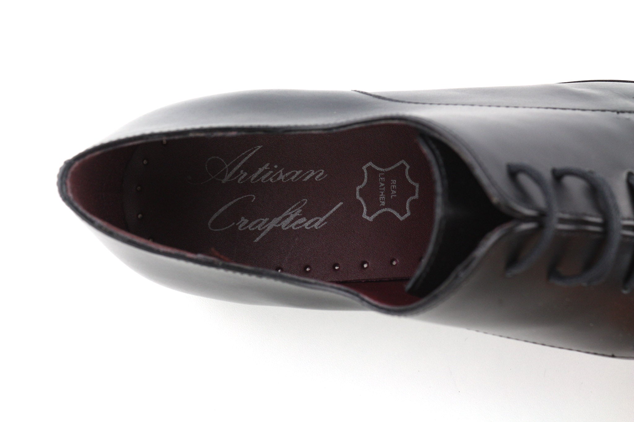 ARTISAN CRAFTED vyriški batai, EU42, juodi, klasikiniai, formalūs, žemo viršutinio sluoksnio, natūrali oda. 