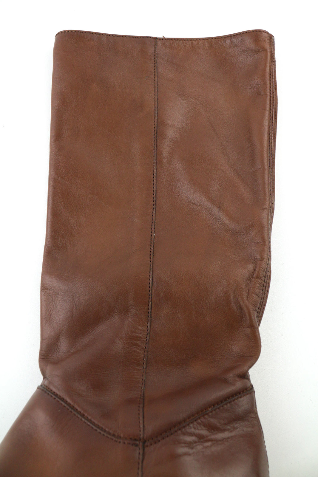 MINELLI moteriški bateliai EU38 laisvalaikio rudi ilgaauliai žemu kulnu užtraukiami 