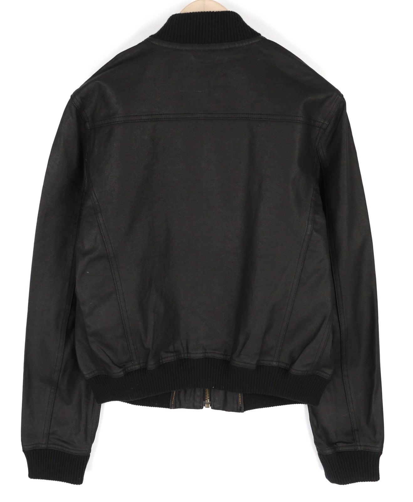 NUDIE JEANS Severin dengtas džinsinis vyriškas švarkas M juodas grynos medvilnės be pamušalo bomber stiliaus 