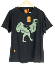 GOOD GENES T-Shirt Men's L Black Cotton Short Sleeve Logo Pullover Basic Tee