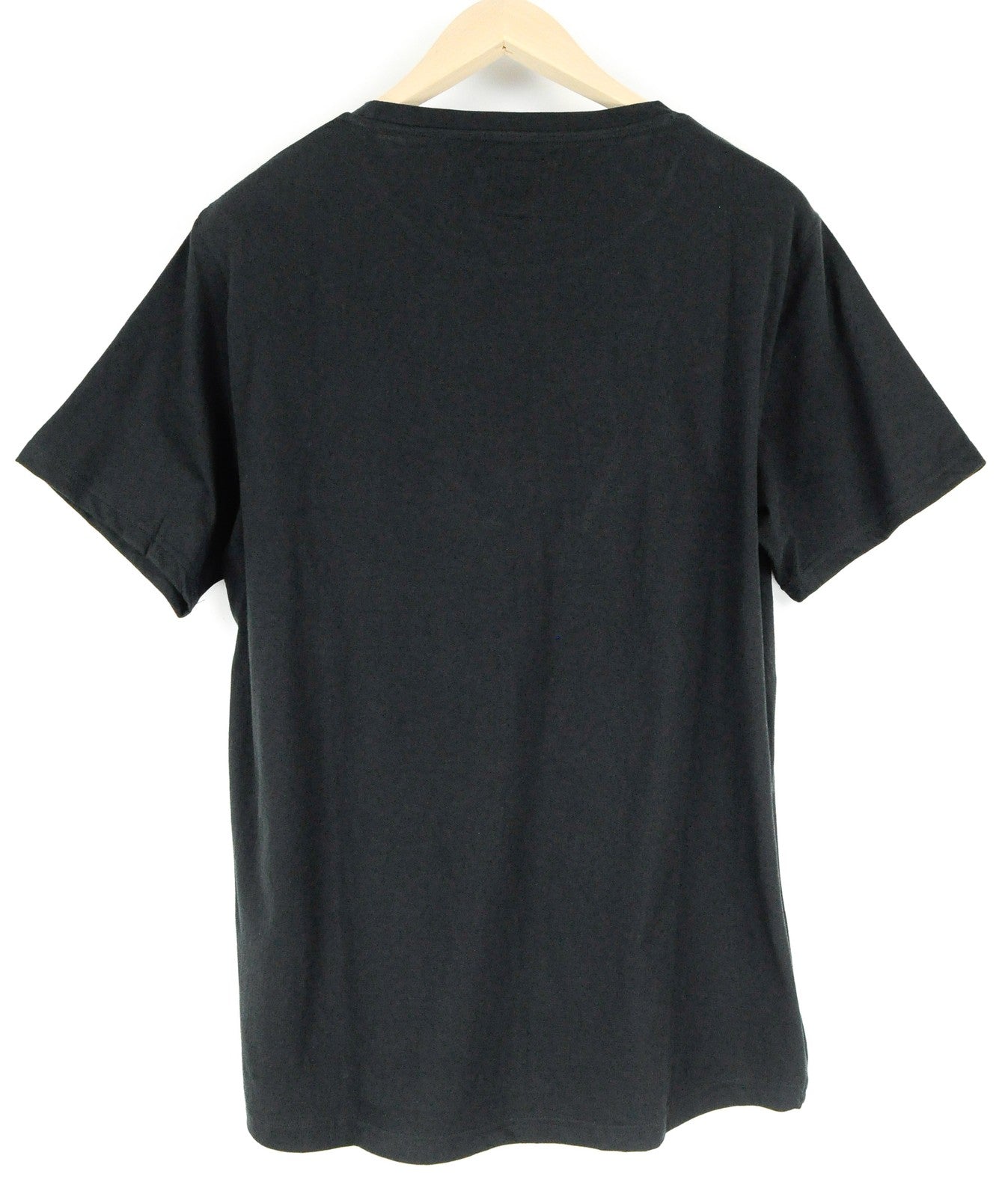 GOOD GENES T-Shirt Men's L Black Cotton Round Neck Pullover Short Sleeve Shirt