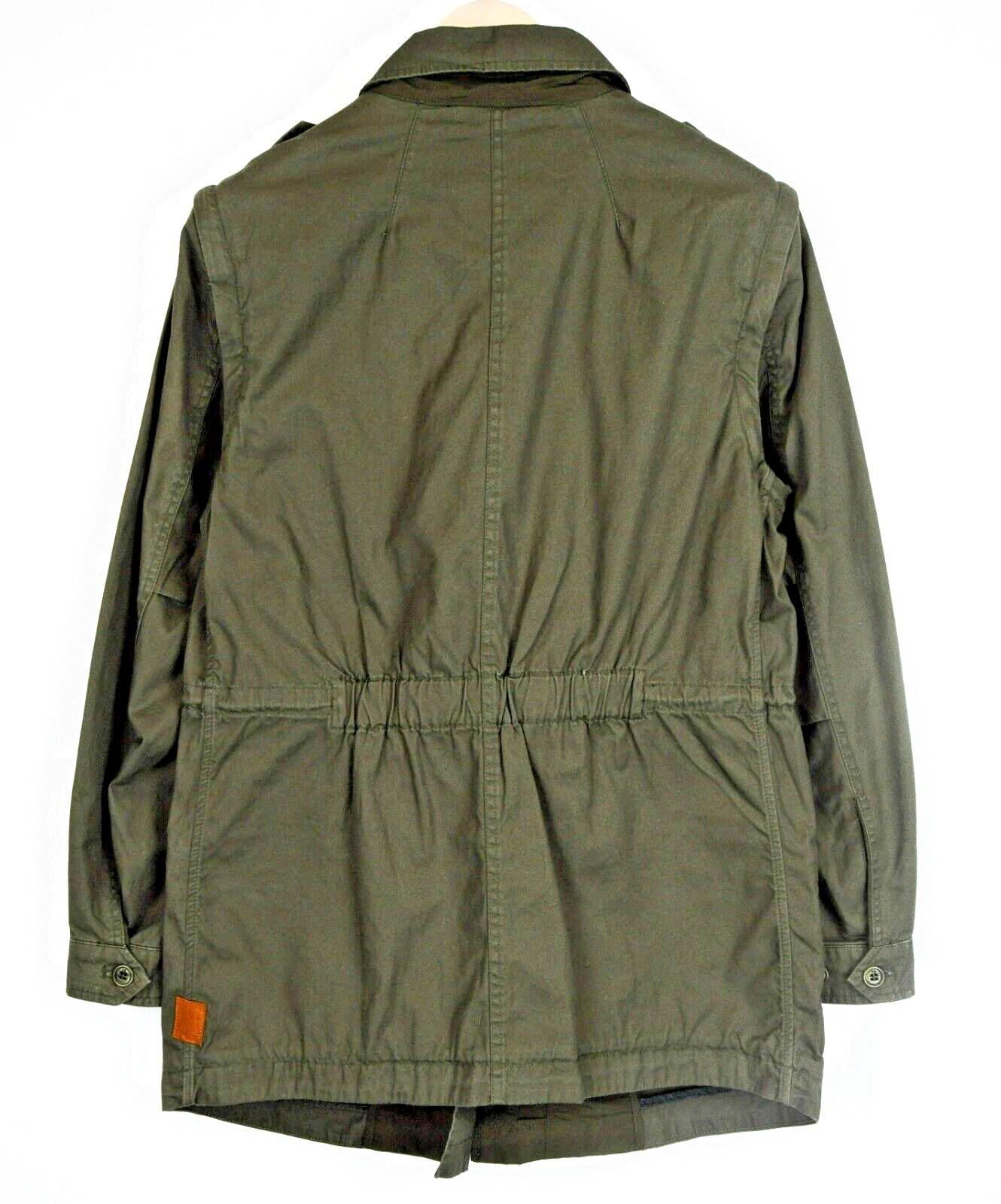 SCOTCH &amp; SODA vyriška striukė, liemenė, L, žalia, pamušalu, medvilninė ilgomis rankovėmis, apykaklė 