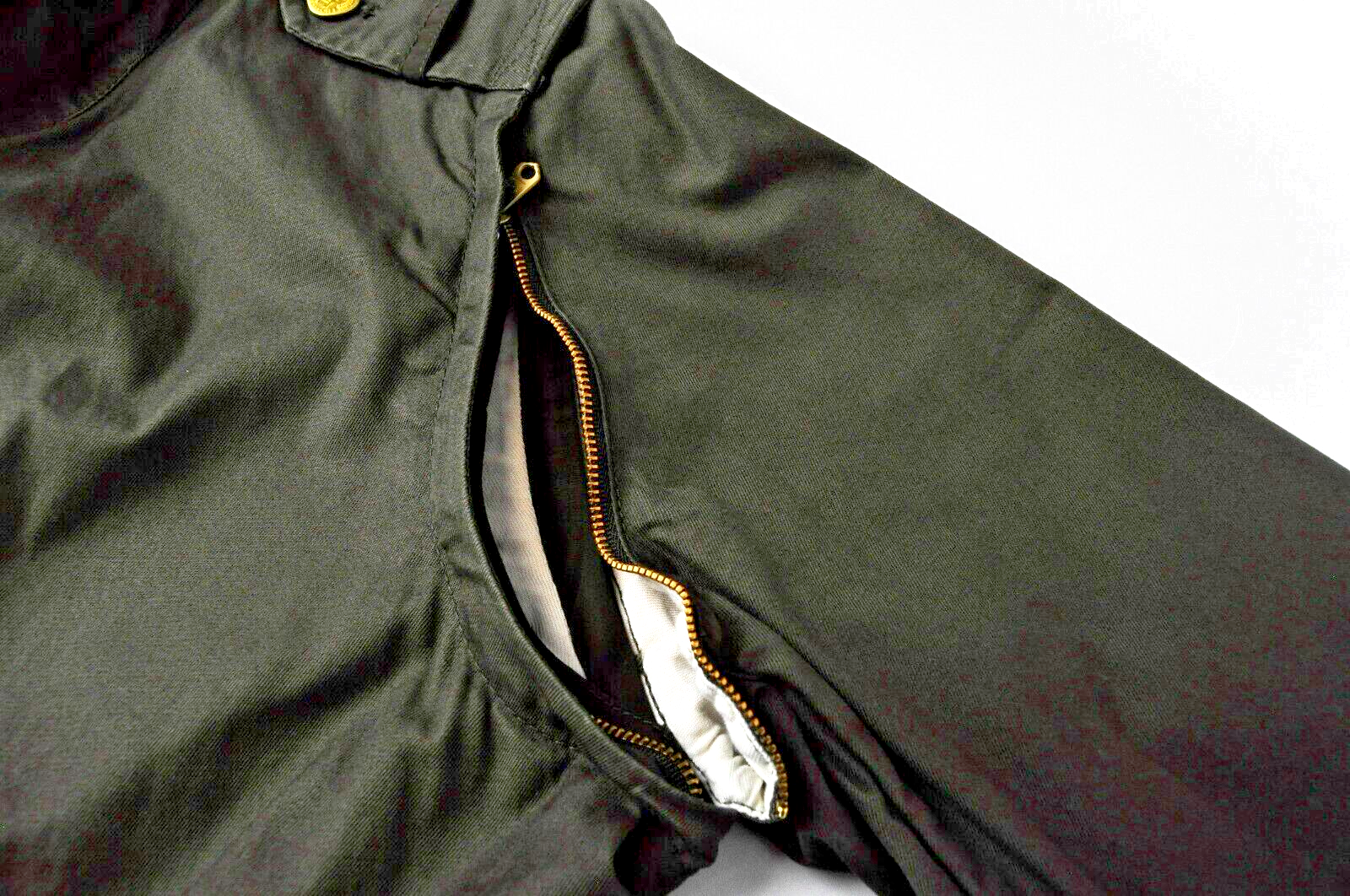 SCOTCH &amp; SODA vyriška striukė, liemenė, L, žalia, pamušalu, medvilninė ilgomis rankovėmis, apykaklė 